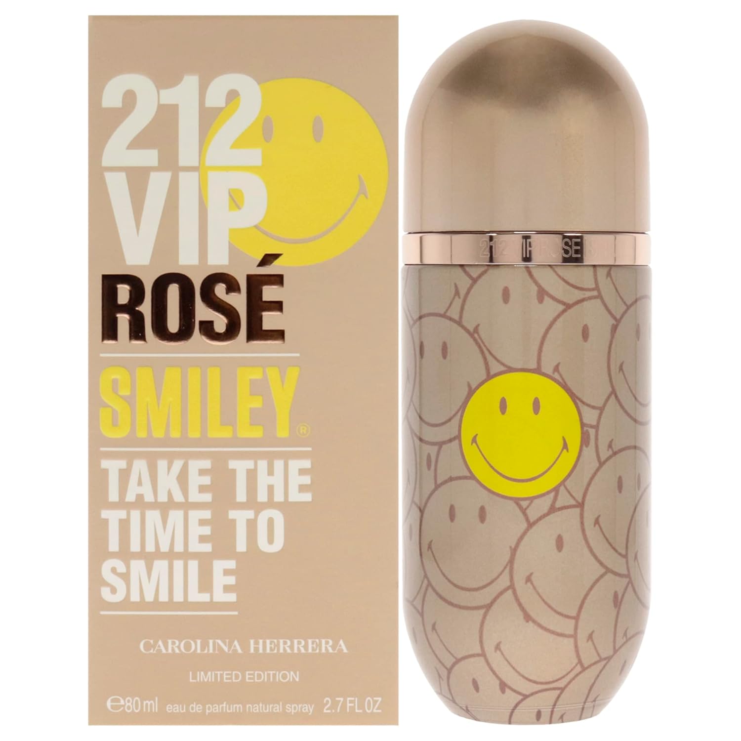 212 VIP ROSÉ SMILEY 80ML EDP – CAROLINA HERRERA