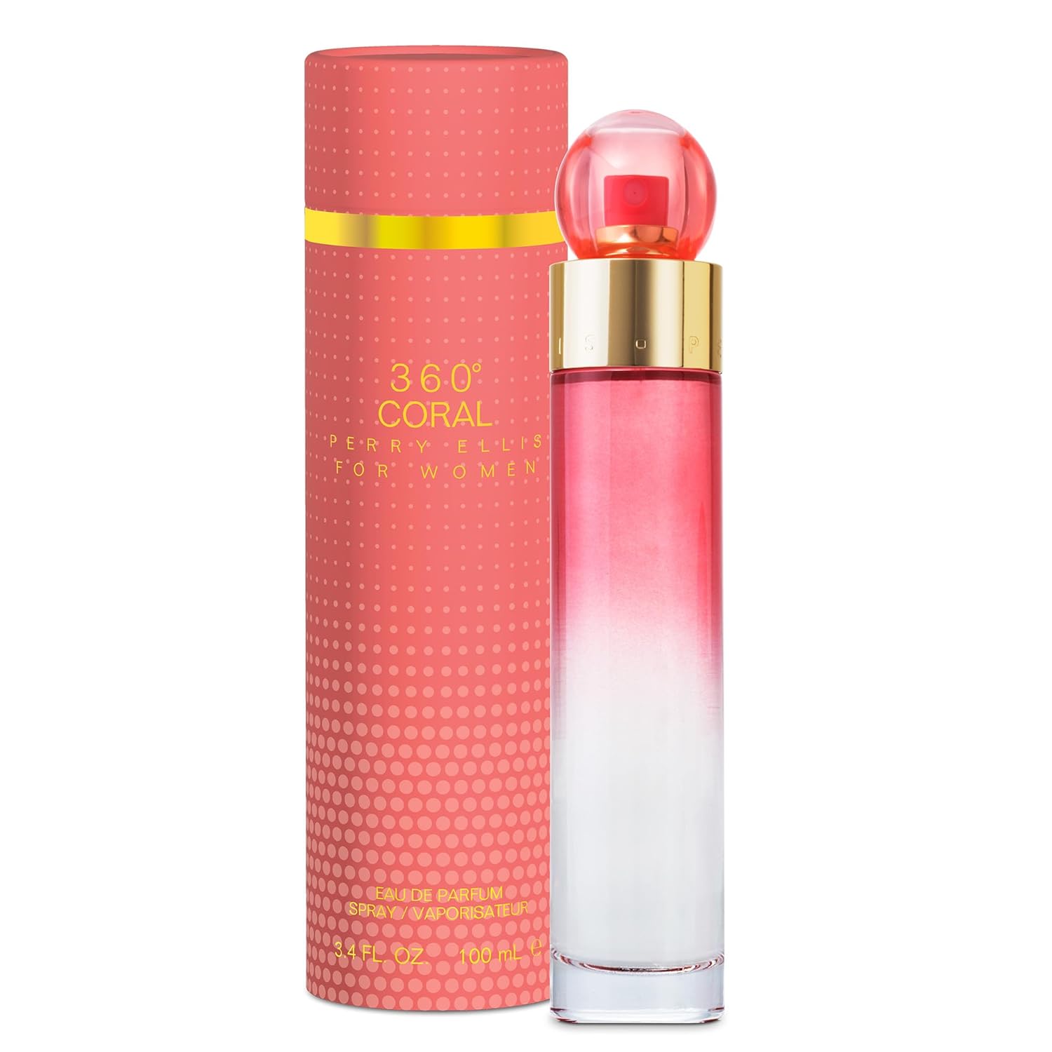 360° CORAL 100ML EDP – PERRY ELLIS