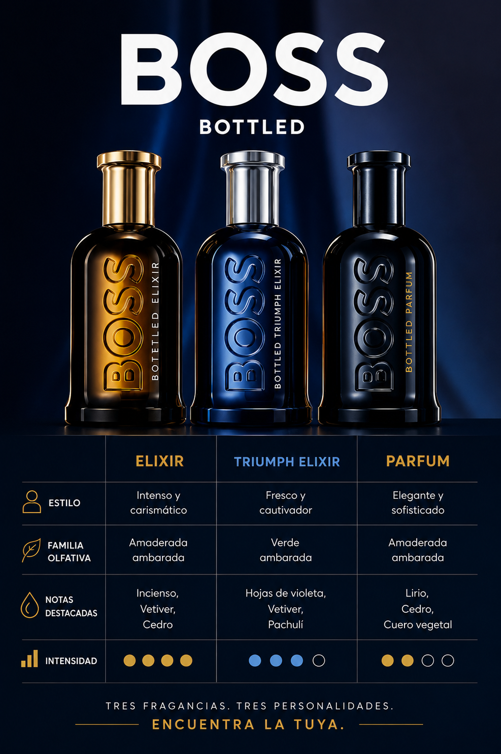 BOSS BOTTLED TRIUMPH ELIXIR 100ML PARFUM INTENSE – HUGO BOSS