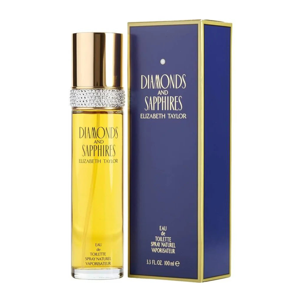 DIAMONDS & SAPPHIRES 100ML EDT – ELIZABETH TAYLOR