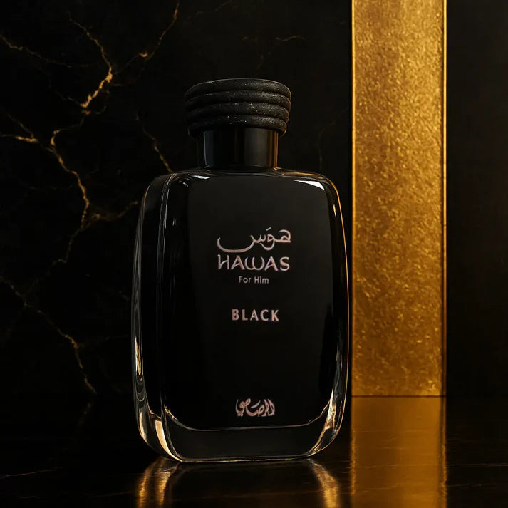 HAWAS BLACK 100ML EDP – RASASI
