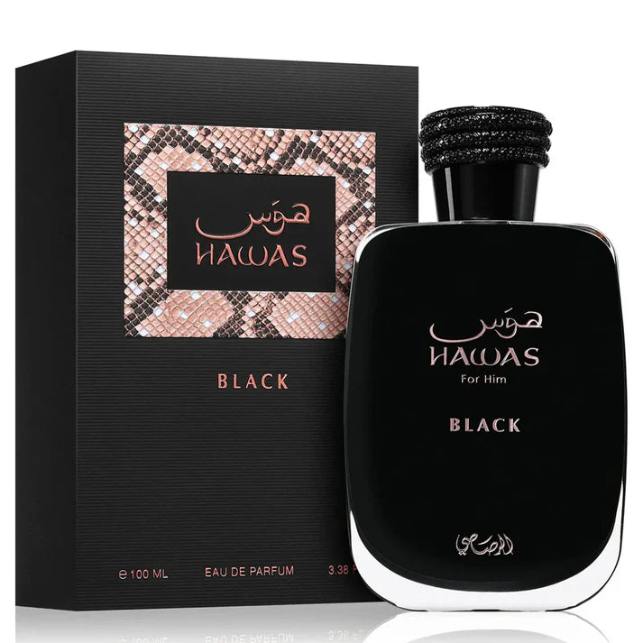 HAWAS BLACK 100ML EDP – RASASI