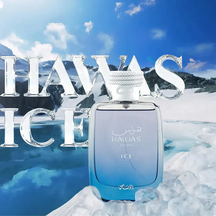HAWAS ICE 100ML EDP - RASASI