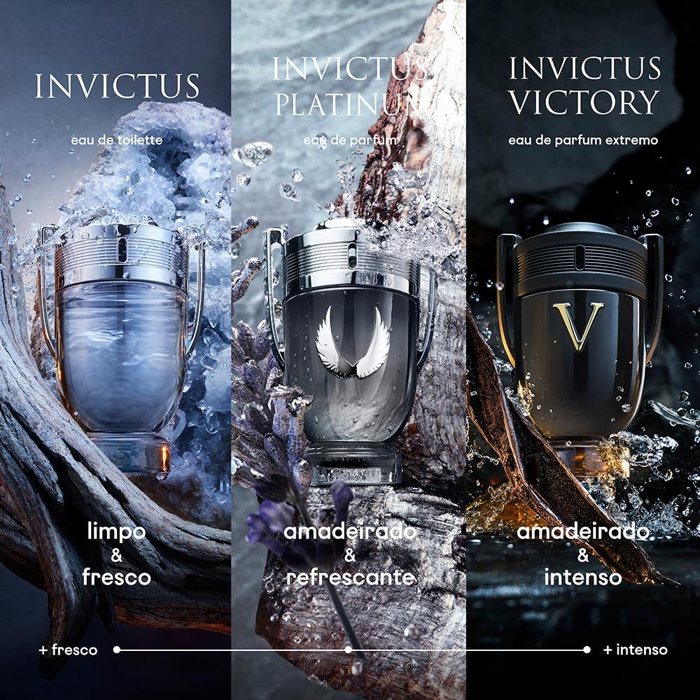 INVICTUS PLATINUM 100ML EDP – RABANNE