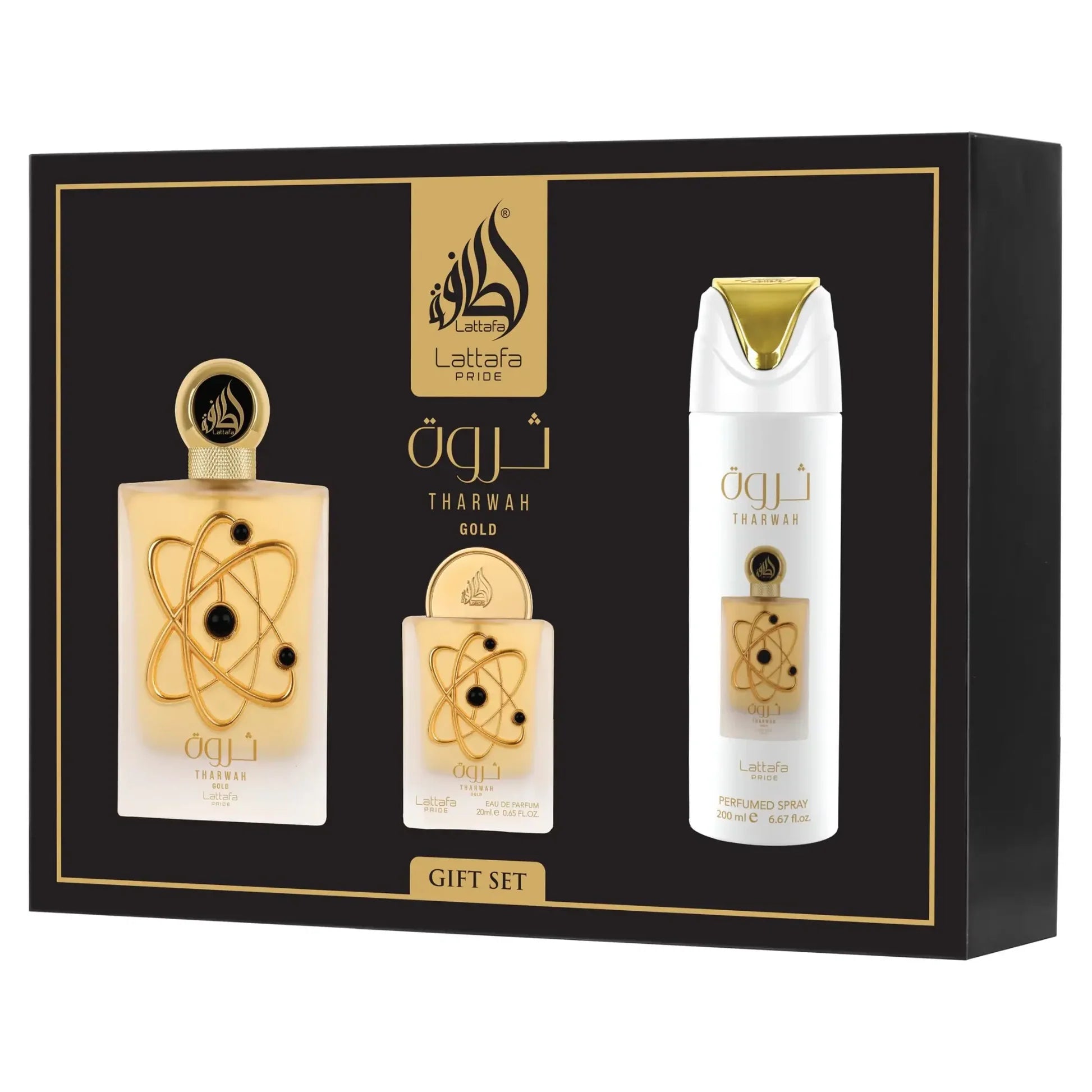 SET DE REGALO PRIDE THARWAH GOLD - LATTAFA