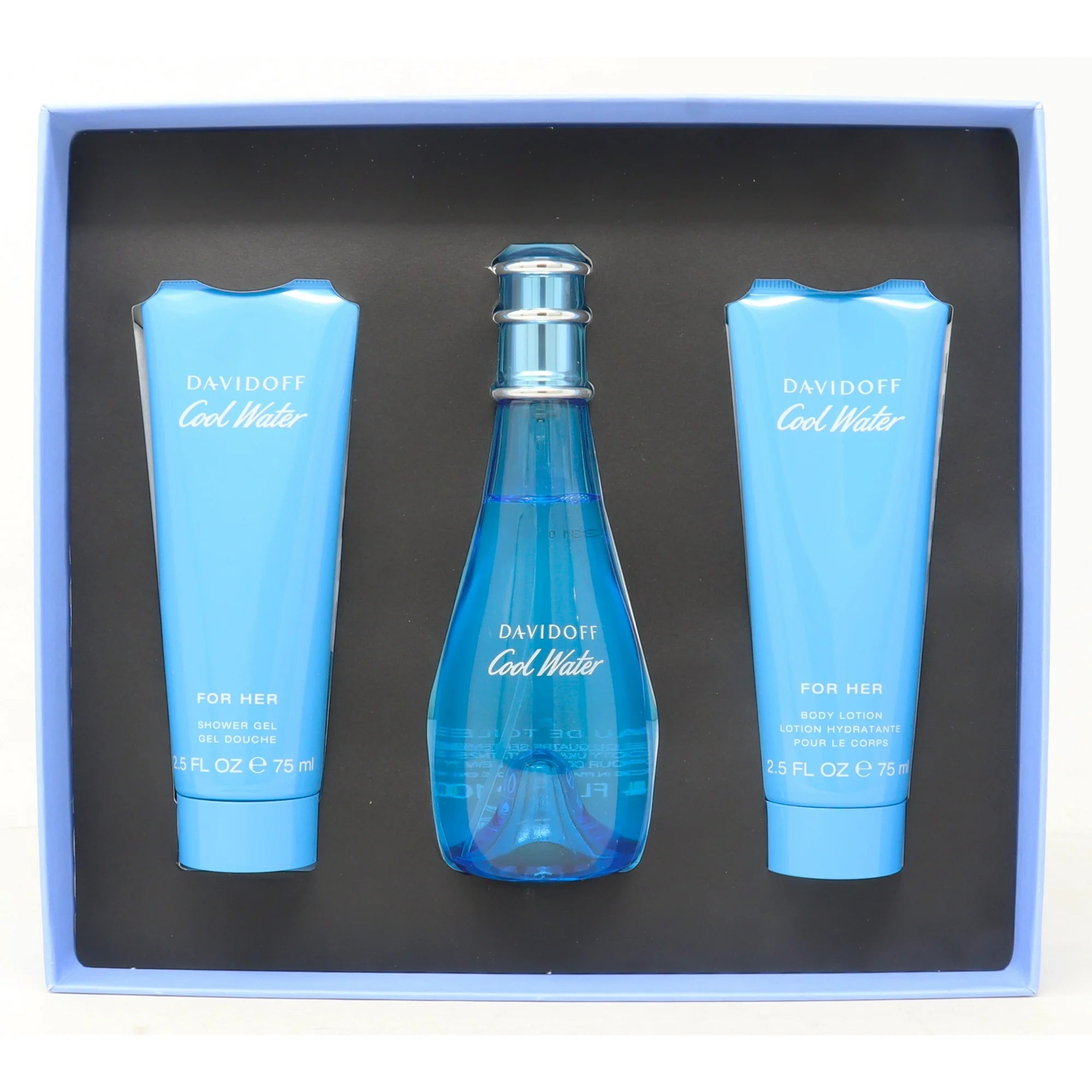 SET COOL WATER WOMAN 100ML EDT – DAVIDOFF