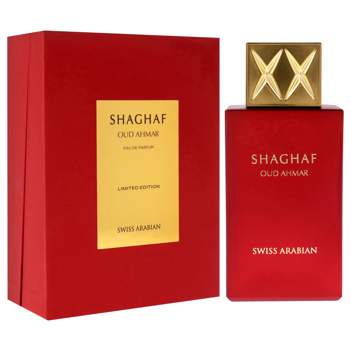 SHAGHAF OUD AHMAR 75ML EDP – SWISS ARABIAN