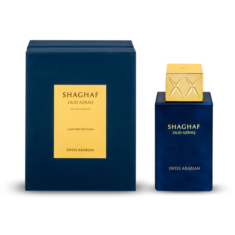 SHAGHAF OUD AZRAQ 75 ML EDP – SWISS ARABIAN