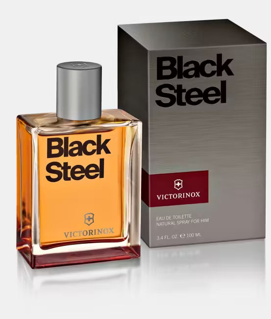SWISS BLACK STEEL 100ML EDT – VICTORINOX